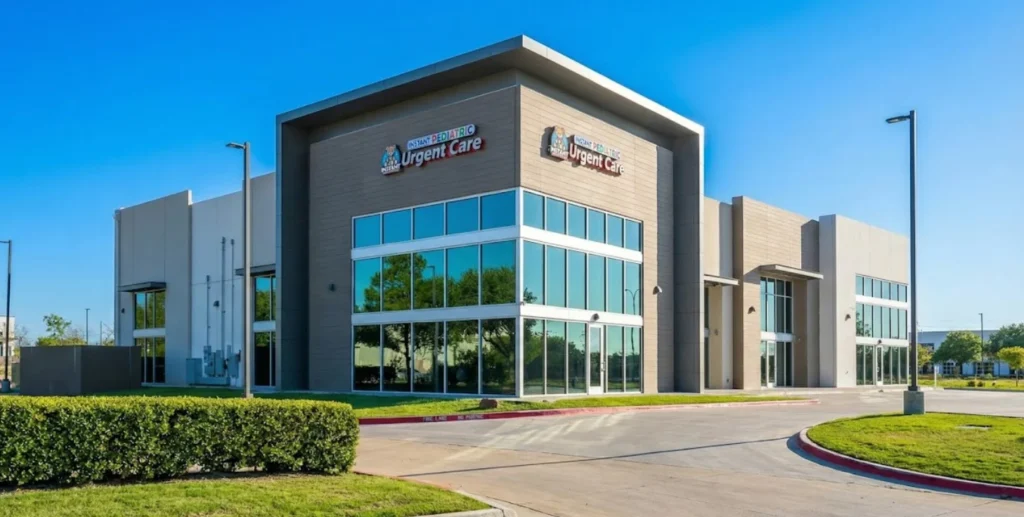 clinic exterior of Instant Pediatric Urgent Care Plano